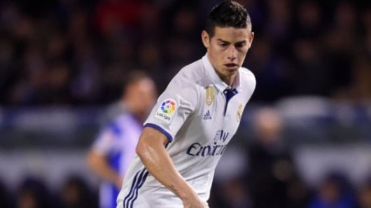 James Rodríguez. Foto: AFP