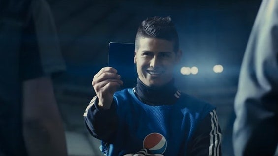 James Rodríguez ha protagonizado varios comerciales para marcas como Toyota, Adidas, Huawei, entre otras.