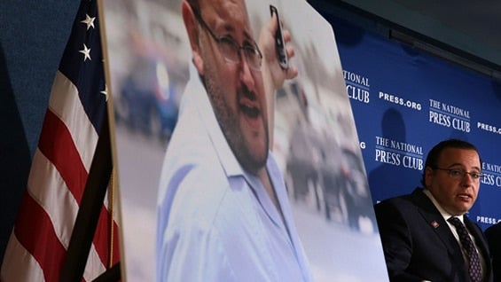 Ali Rezaian, hermano de Jason Rezaian, corresponsal del Washington Post. Foto: AFP.