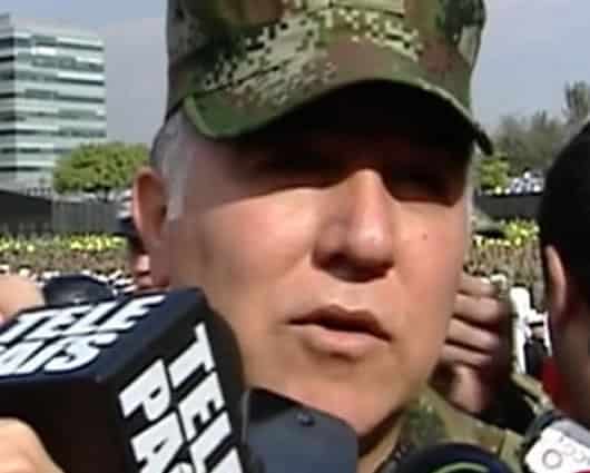 El general Javier Rey. Foto: RCN.