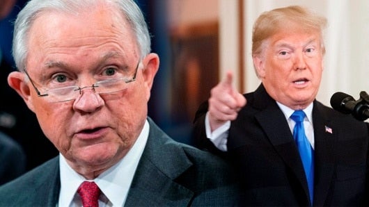 Jeff Sessions siempre había querido ser fiscal general para reinstaurar "la ley y el orden". Foto: EFE/Montaje Noticias RCN.