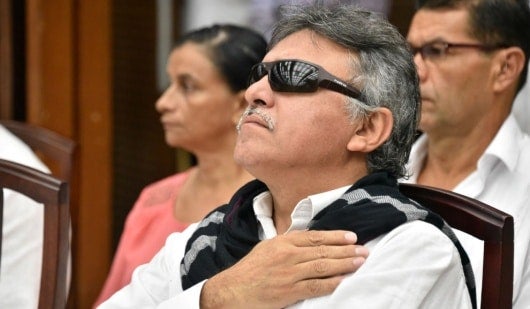 Jesús Santrich. Foto: AFP