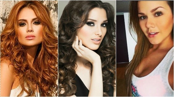 Sara Uribe, Paula Clavijo y María Teresa Blanco.