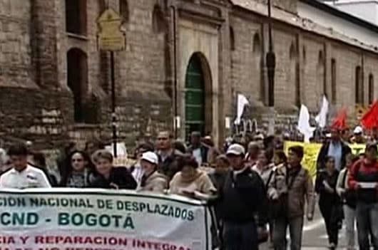 Son cuatro las marchas que se dirigen a la Plaza de Bolívar.