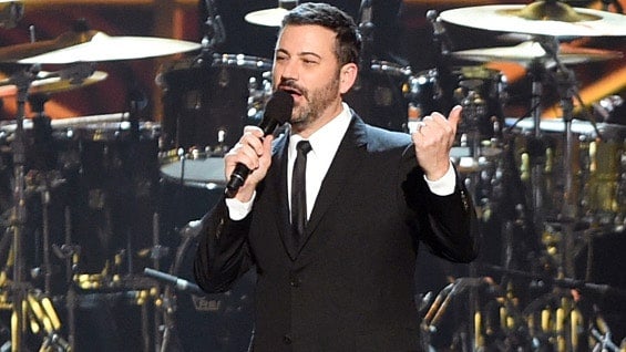 Jimmy Kimmel, comediante y presentador estadounidense. Foto: AFP.
