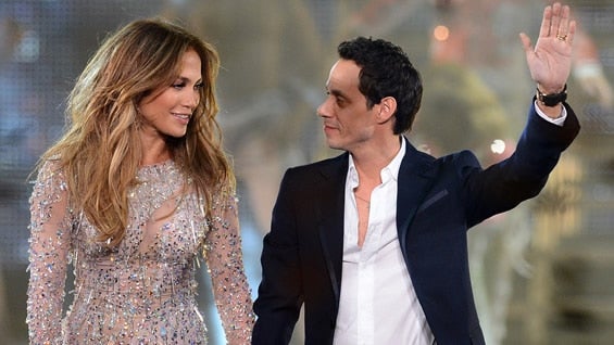 Jennifer López y Marc Anthony se separaron en julio de 2011. Foto: AFP.