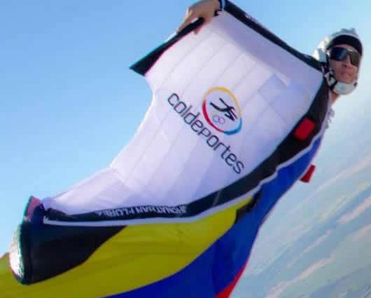 Jhonathan Flórez, 'el hombre pájaro' colombiano. Foto: Oficial