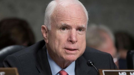 John Mccain, senador estadounidense. Foto: EFE/ Michael Reynolds