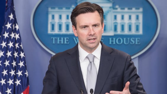 Josh Earnest, portavoz de la Casa Blanca. Foto: AFP.