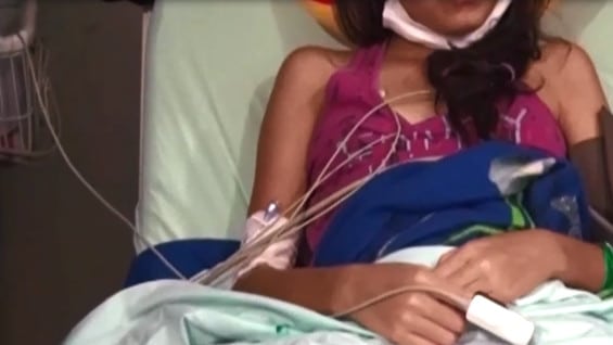 Joven hospitalizada. Foto. NoticasRCN.