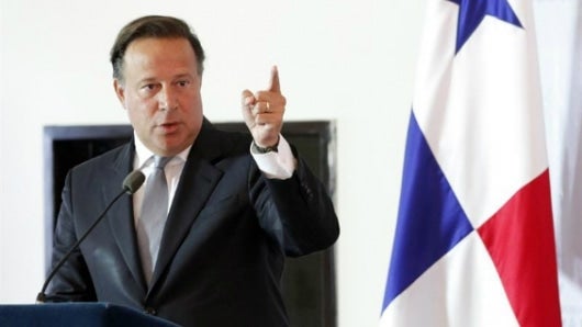 Juan Carlos Varela, presidente de Panamá. Foto: EFE.