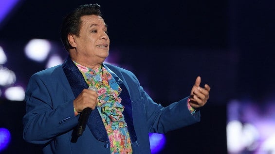 Juan Gabriel, cantante mexicano. Foto: AFP.