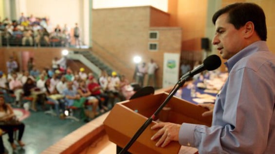 Juan Fernando Cristo, ministro del Interior. Foto: Mininterior.