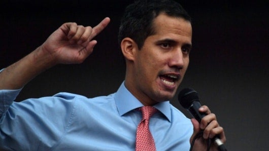 El presidente Juan Guaidó. Foto: AFP