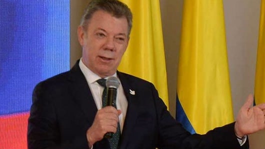 Juan Manuel Santos, presidente de Colombia. Foto: SIG