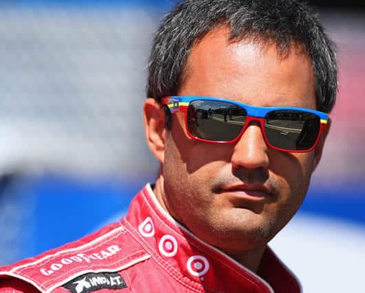 Juan Pablo Montoya, piloto colombiano. Foto: AFP.