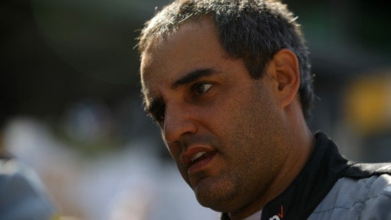 Juan Pablo Montoya, automovilista colombiano. Foto: AFP.