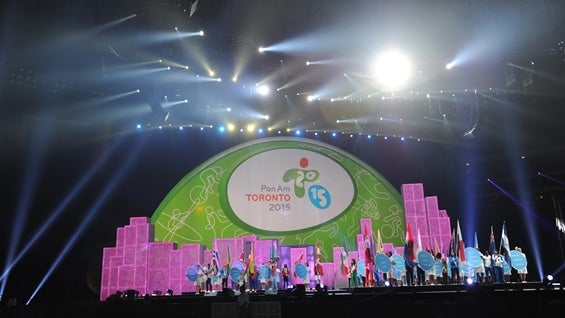 La clausura se realizó en el mismo lugar donde el 10 de julio se dio por iniciado oficialmente el evento. Foto: AFP.