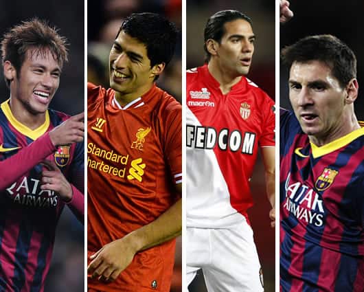 Radamel Falcao García, la joya del AS Mónaco. AFP