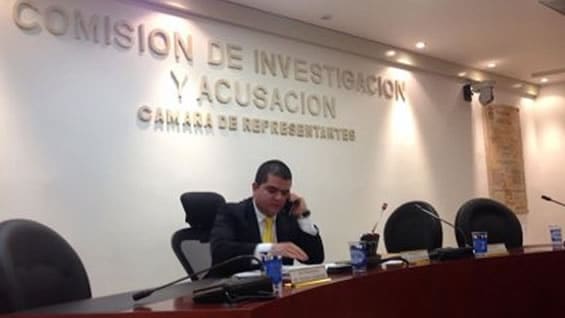 Julián Bedoya, presidente de la Comisión de Acusación.
