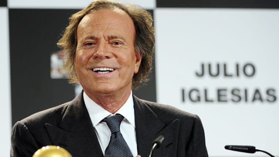 Julio Iglesias, cantante. Foto: AFP