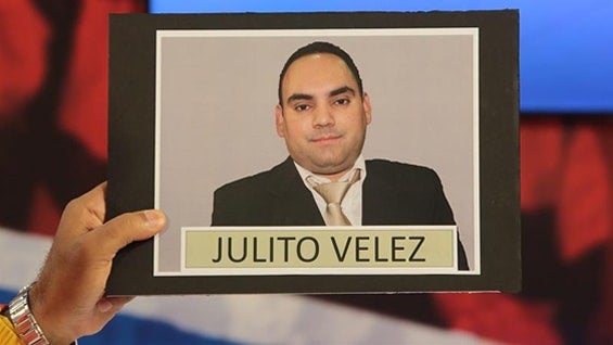Julio Vélez, exconcejal de Cúcuta. Foto: EFE.