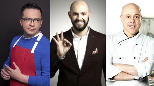 José Ramón Castillo, Jorge Rausch y Nicolás de Zubiría son los encargados de evaluar el desempeño de cada cocinero.