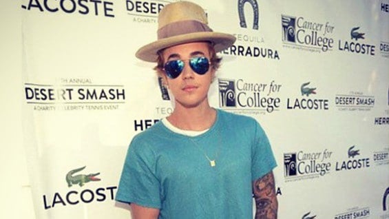 No es la primera vez que Bieber tiene problemas con fotógrafos. Foto: AFP.