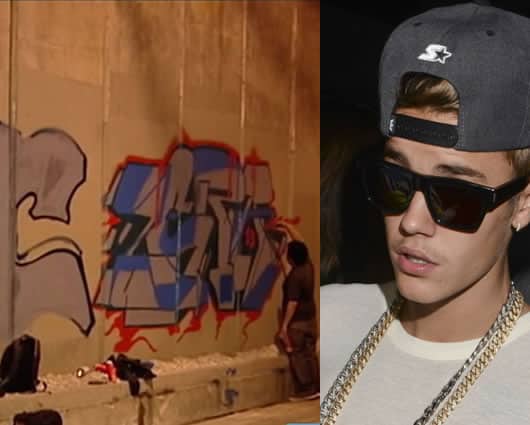 Los jóvenes aseguran que no dejarán ningún espacio libre donde el artista pintó / Noticias RCN