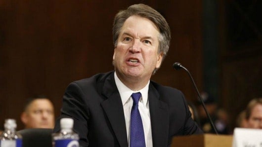 El comportamiento de Kavanaugh durante la audiencia levantó suspicacia. Foto: EFE
