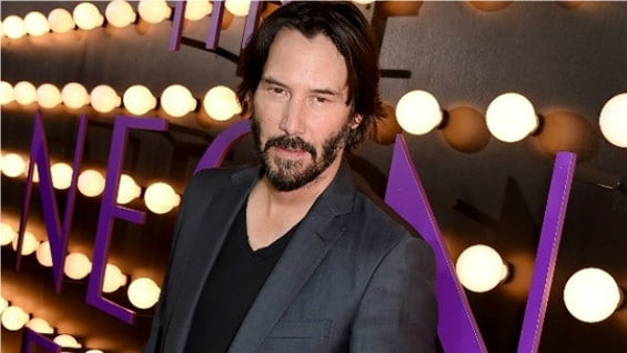 Keanu Reeves, actor canadiense. Foto: AFP.