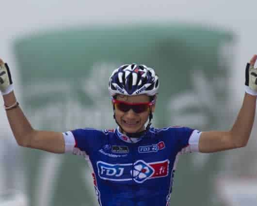 Kenny Elissonde, ganador de la etapa. Foto: AFP.