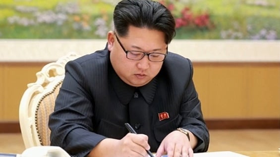 Kim Jong-un, líder de Corea del Norte. Foto: AFP.