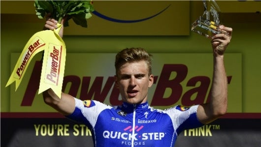 El alemán Marcel Kittel (Quick Step) ganador de la séptima etapa del Tour de Francia. Foto: AFP