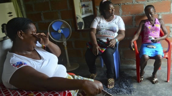 La masacre de La Chinita, perpetrada en enero de 1994, dejó 35 personas muertas y 17 heridas. Foto: AFP.