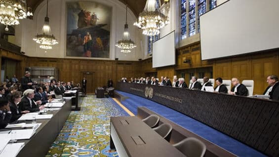 La Corte Internacional de Justicia (CIJ). Foto: AFP.