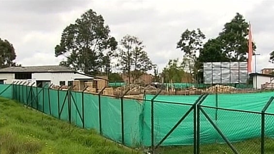 Obras en el humedal de La Conejera. Foto: Noticias RCN