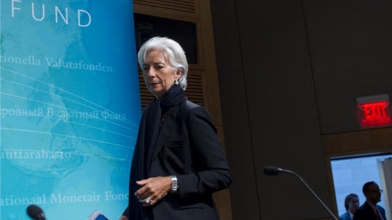 Christine Lagarde. Foto: AFP