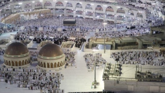 La peregrinación a La Meca es uno de los cinco pilares del islam. Foto: AFP.