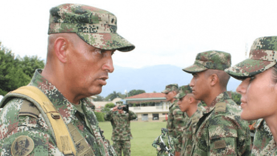 El comandante del Ejército Nacional, general Jaime Lasprilla. Foto: Oficial.