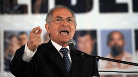 Antonio Ledezma. Foto: Juan Barreto/AFP