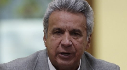 Presidente de Ecuador Lenín Moreno. Foto: EFE