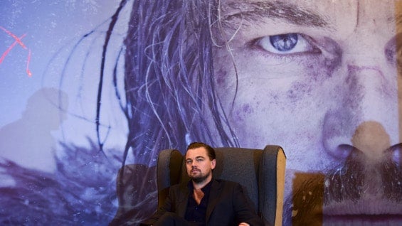 Leonardo DiCaprio protagoniza 'El Renacido'. Foto: AFP.