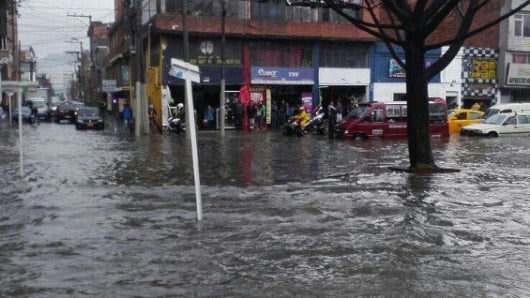 La Primera de Mayo, entre carreras 27 y 30. Foto: RCN