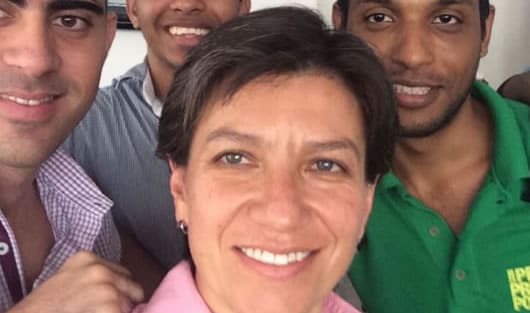 La senadora electa Claudia López. Foto: Twitter.