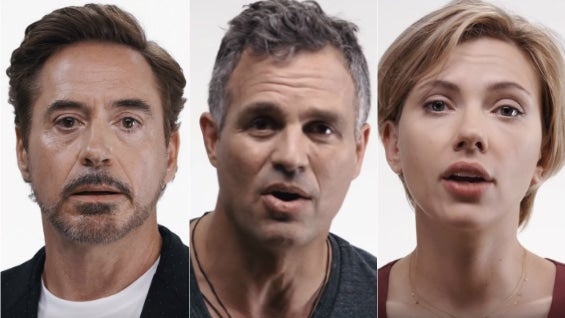 video, Donald Trump, Hillary Clinton, Robert Downey Jr., Mark Ruffalo y Scarlett Johansson, Elecciones en EE.UU.