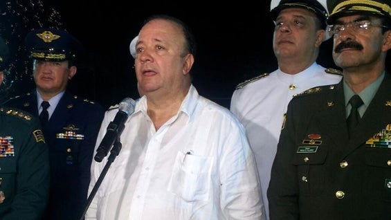 Luis Carlos Villegas, ministro de Defensa. Foto: Mindefensa.
