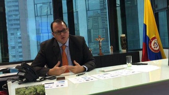 Luis Edmundo Suárez. Foto: @UIAFColombia en Twitter.