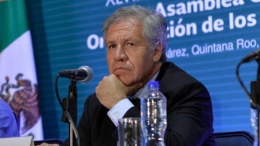 Luis Almagro, secretario general de la Organización de Estados Americanos (OEA). Foto: @Almagro_OEA2015