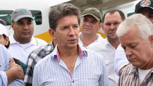 El gobernador de Antioquia, Luis Pérez. Foto: Twitter